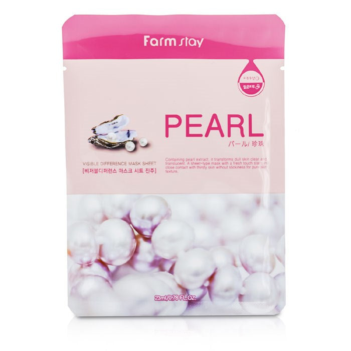 Farmstay, Pearl, Visible Difference Beauty Mask Sheet, 1 Sheet, 0.77 fl oz (23 ml)