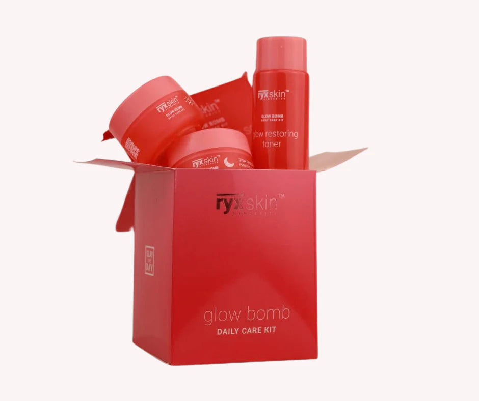 Ryxskin Sincerity Glow bomb Daily Facial Kit