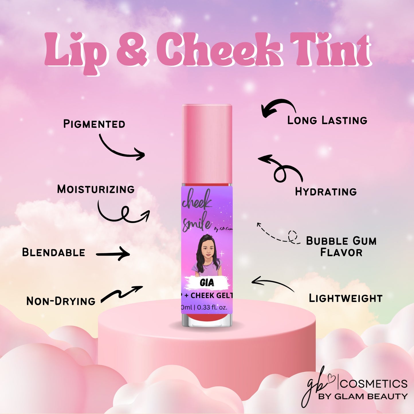 Cheek Smile by GB Cosmetics - 10ml