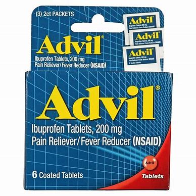 Advil 200-mg. Ibuprofen Tablets, 6-ct. Boxes