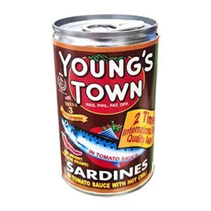 Young's Town Sardines in Tomato Sauce with Hot Chili, 155g