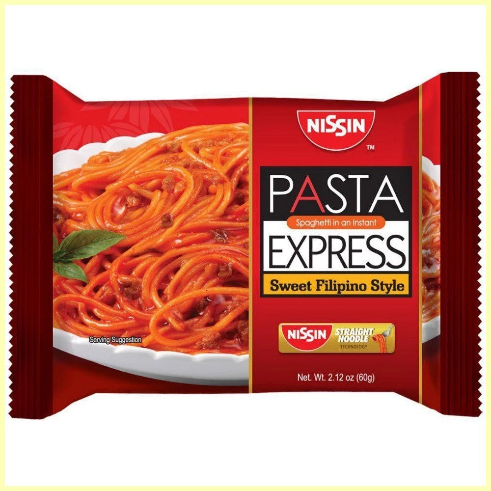 Nissin Pasta Spaghetti Express Sweet Filipino Style 60gram